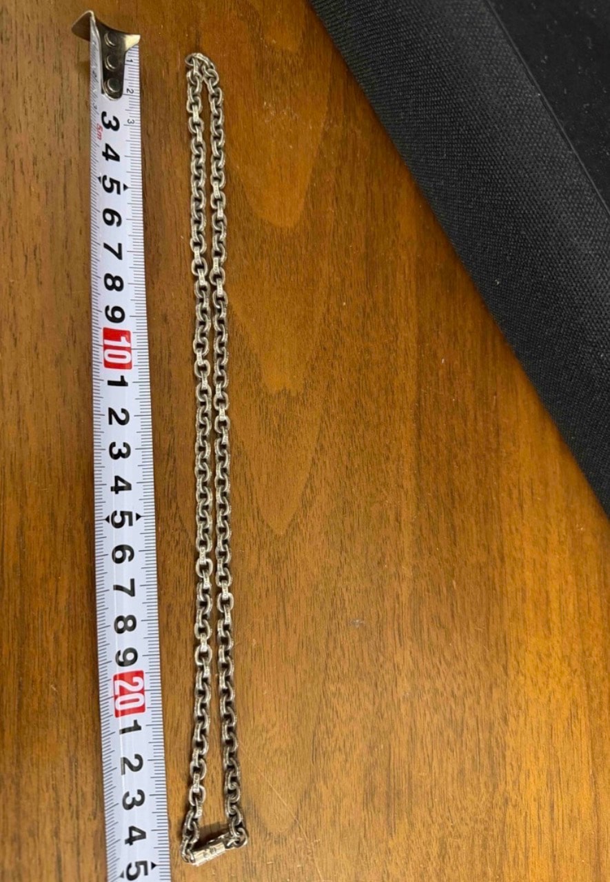 Chrome Hearts Paper Chain Necklace "Silver"