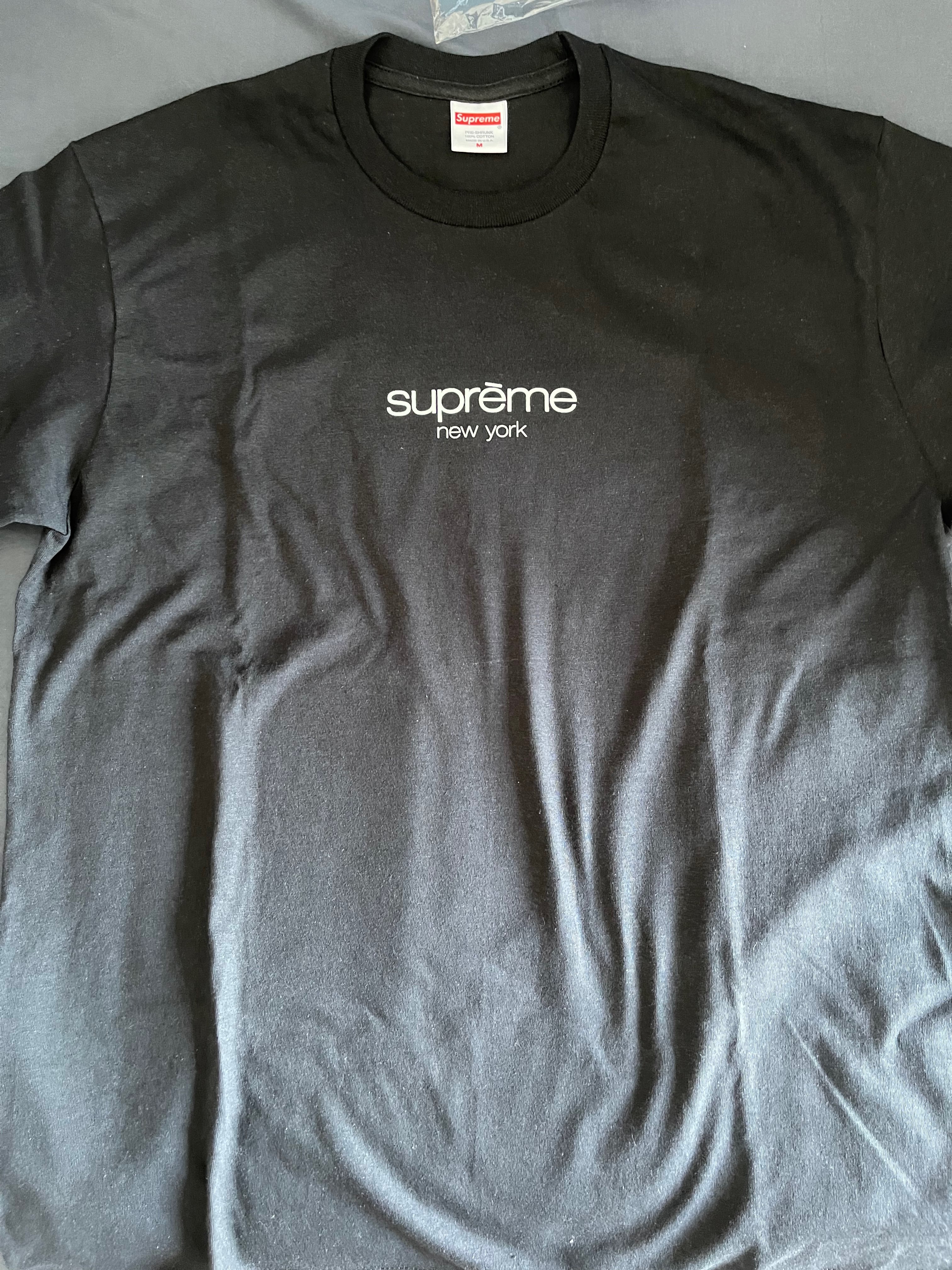 Supreme Classic Logo Tee "Black"