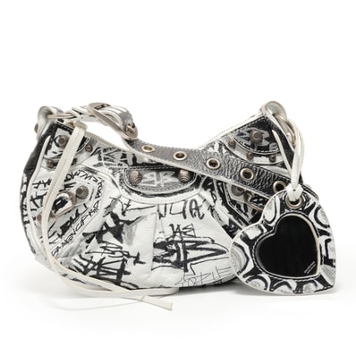 バレンシアガ BALENCIAGA グラフィティ ルカゴール XS ショルダーバッグ【中古】