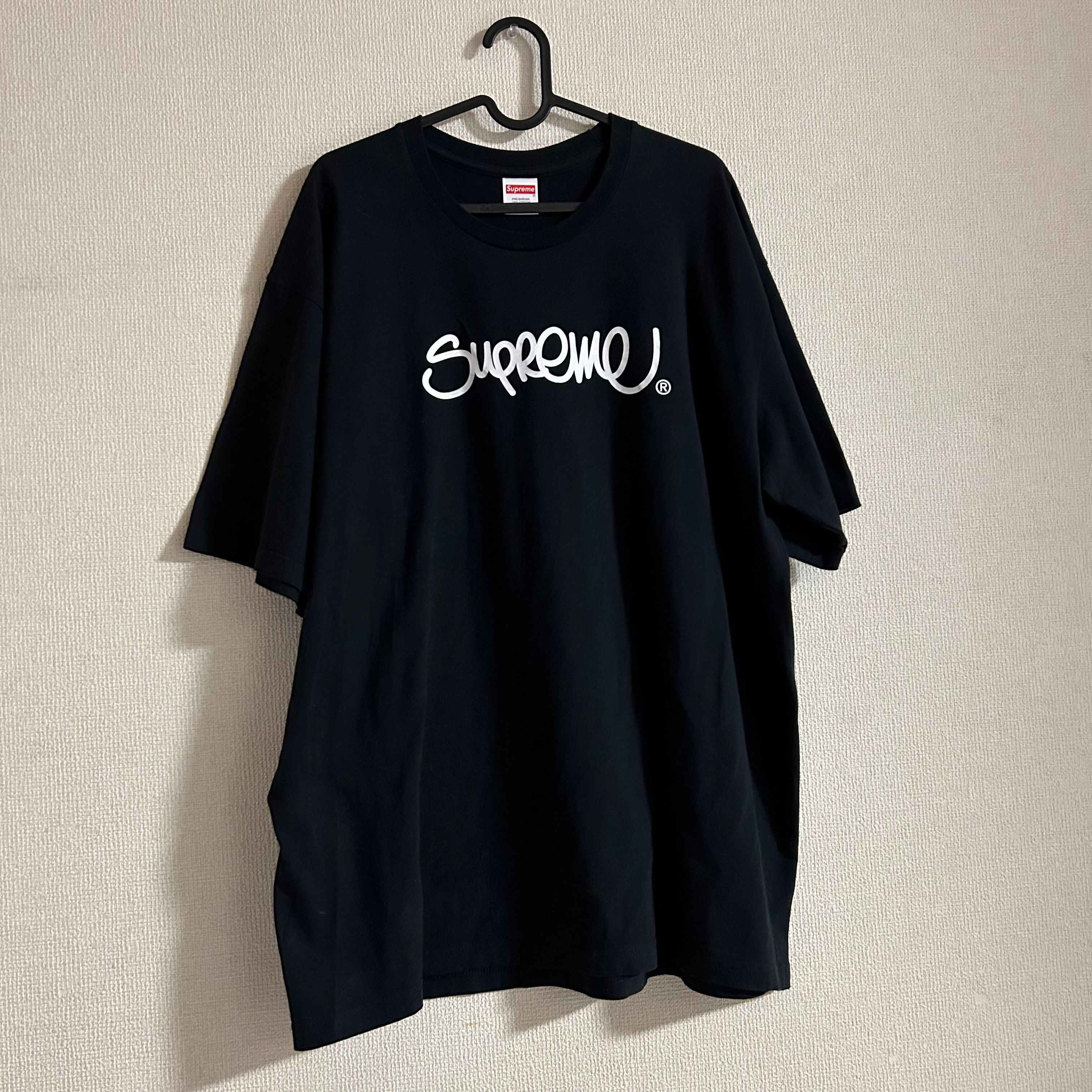 Supreme Handstyle Tee "Black"