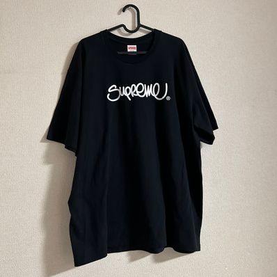 Supreme Handstyle Tee "Black"