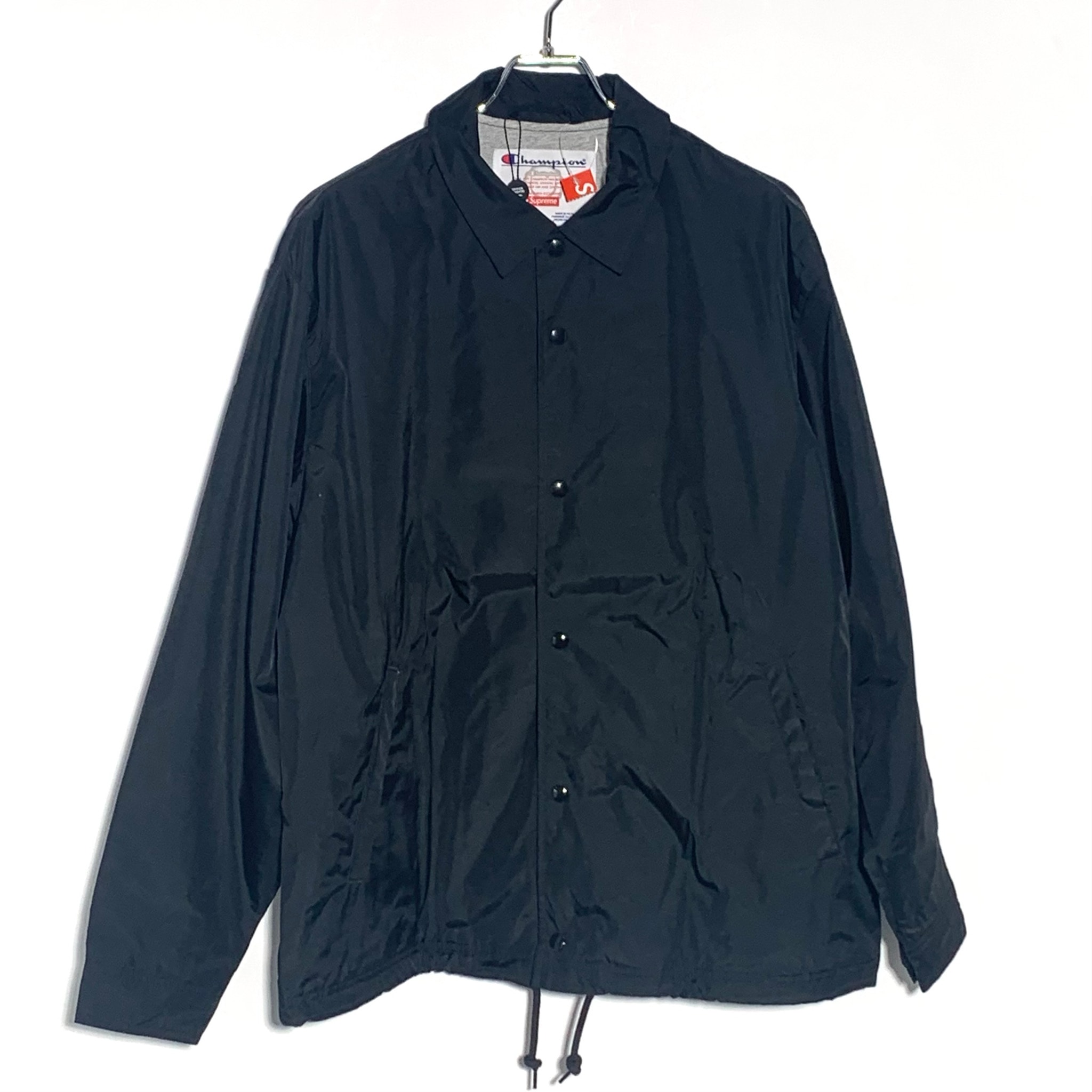 Supreme x Champion Coaches Jacket "Black"