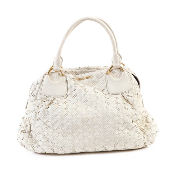ミュウミュウ MIUMIU SACCA 2 MANICI ミュウミュウ ハンドバッグ