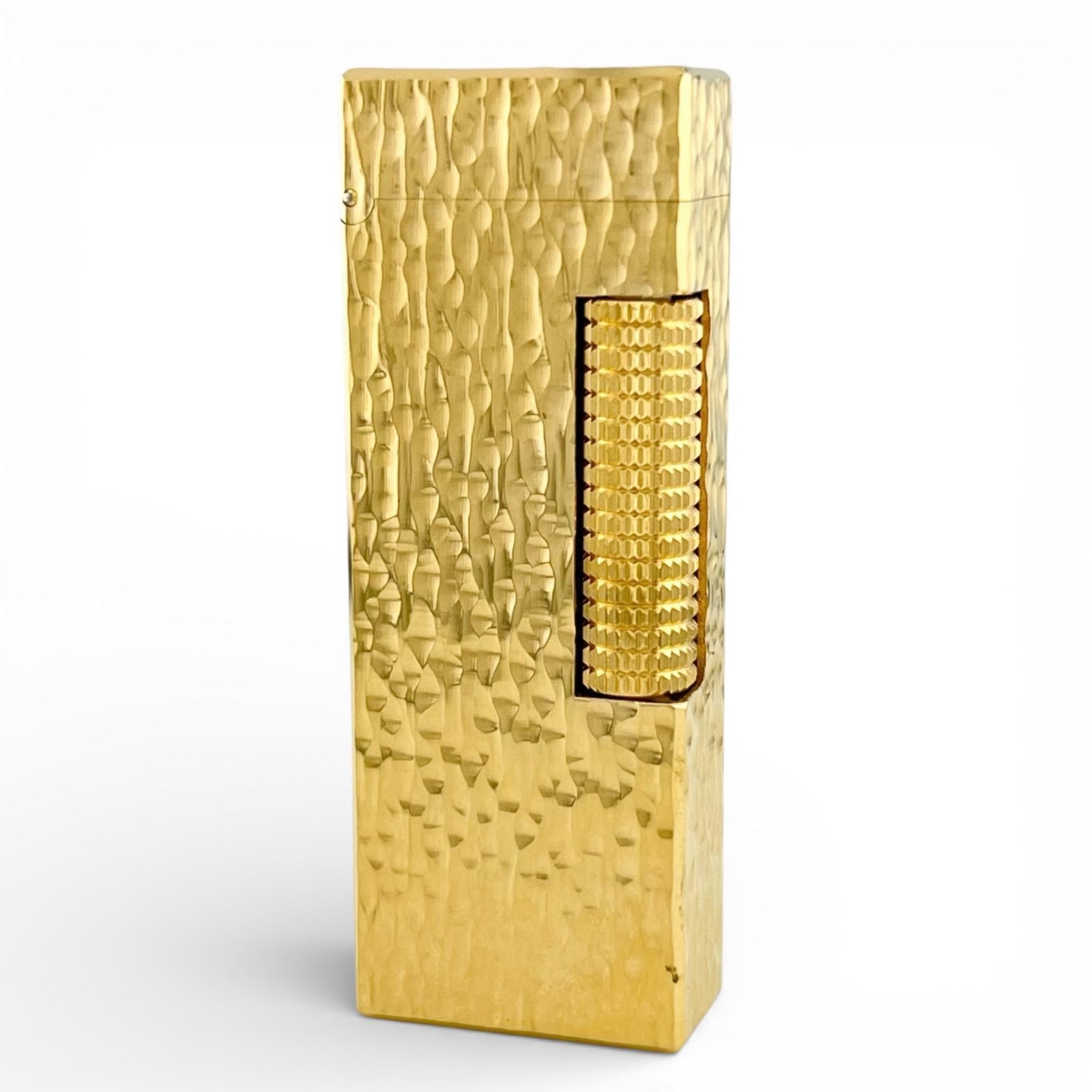 美品 ダンヒル ライター ゴールド メンズ