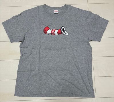 Supreme Cat In The Hat Tee "Grey"