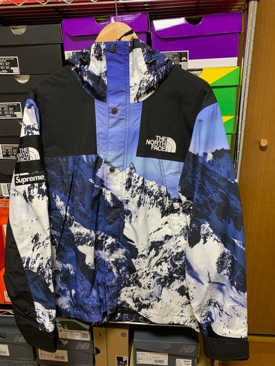 Supreme x The North Face Mountain Parka "Blue"