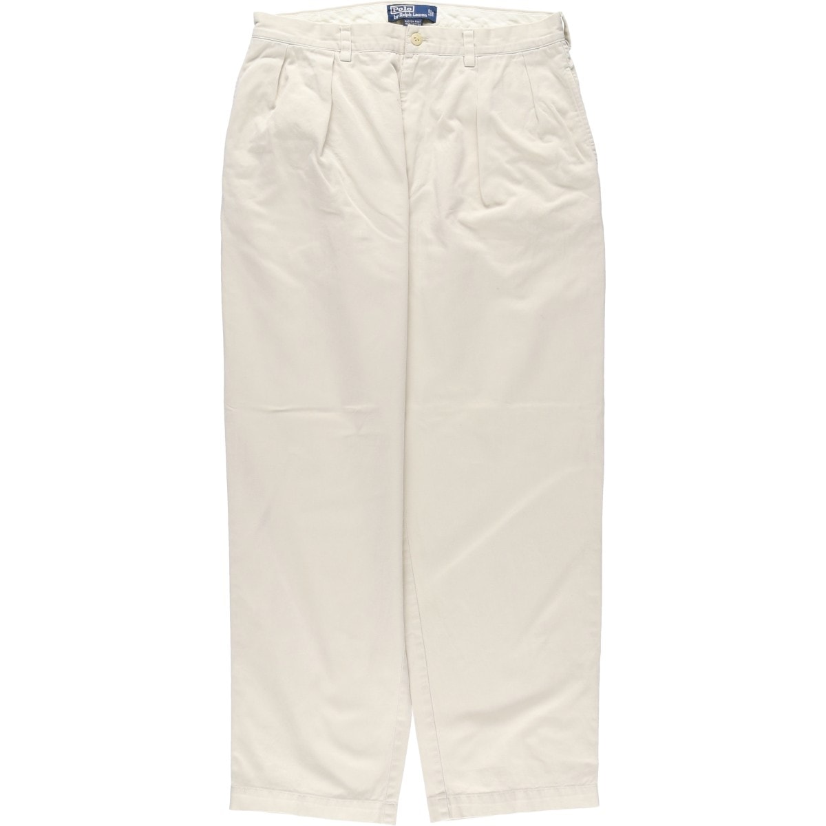 古着 ラルフローレン Ralph Lauren POLO by Ralph Lauren ANDREW PANT ツータック チノパンツ メンズw32相当/eaa605145