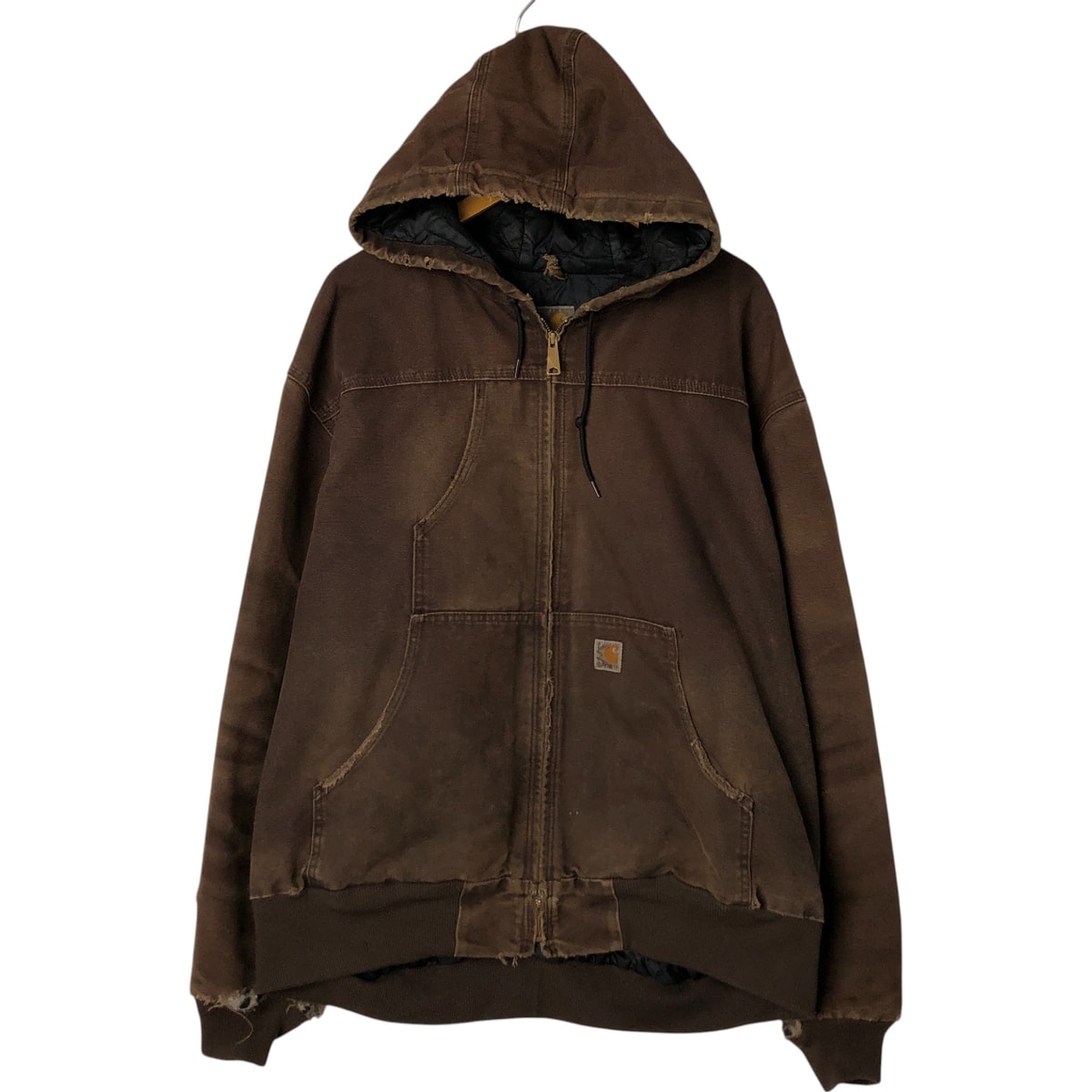 古着 カーハート Carhartt アクティブジャケット ダックフルジップパーカー メンズXXL相当/eaa549538