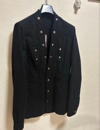 国内正規品Rick owens LARRY FOGPOCKET SHIRT 46