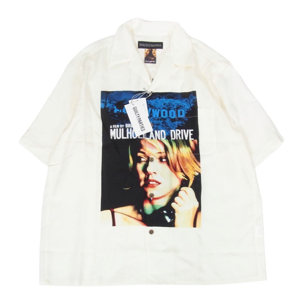 WACKO MARIA ワコマリア 26SS MD-WM-HI03 MULHOLLAND DRIVE S/S HAWAIIAN SHIRT TYPE-3 マルホランドドライブ ハワイアン アロハ 開襟 オープンカラー 半袖シャツ L【新古品】【未使用】【中古】