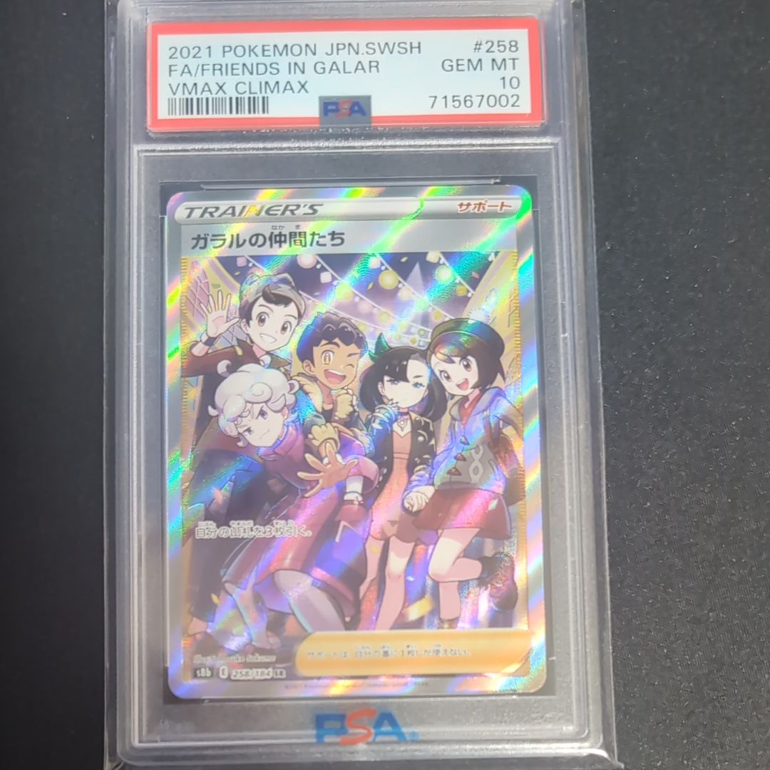 ガラルの仲間たち SR[S8b 258/184](ハイクラスパック「VMAXクライマックス」)