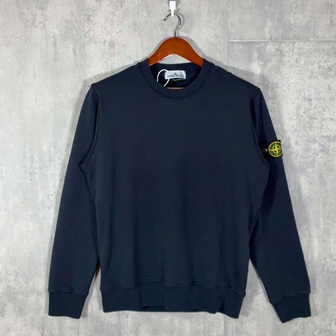 Stone Island 63051 Cotton Fleece "Navy Blue"