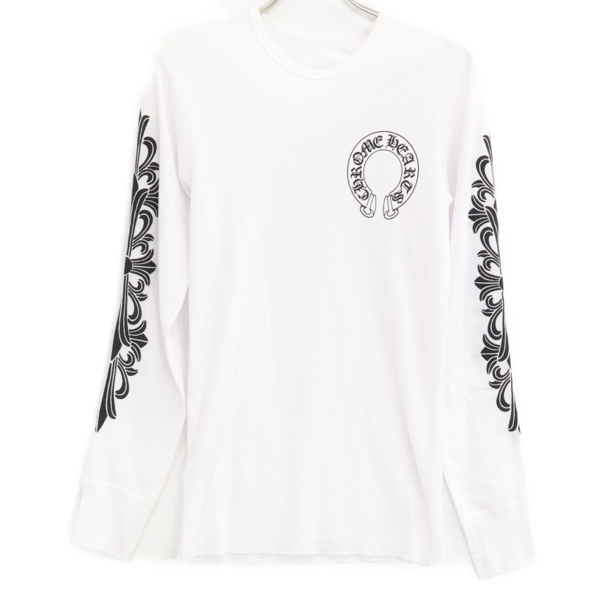 クロムハーツ 【新品同様】Horseshoe Thermal L/S T-Shirt ホースシュー サーマル 長袖Tシャツ M