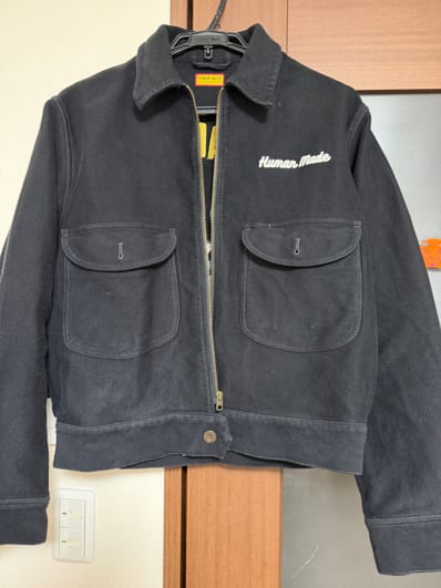 HUMAN MADE Zip-Up Work Jacket "Black"