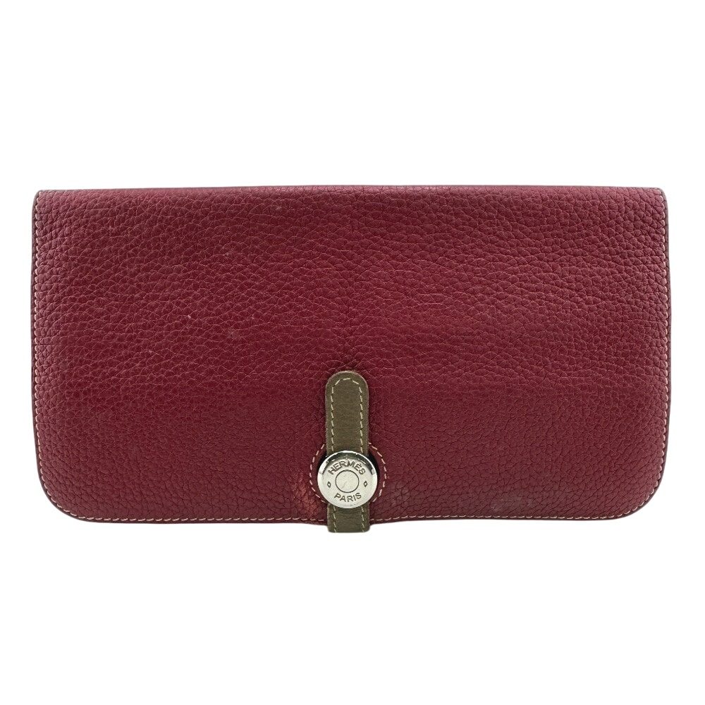 エルメス HERMES 長財布 ドゴン ロング トスカ