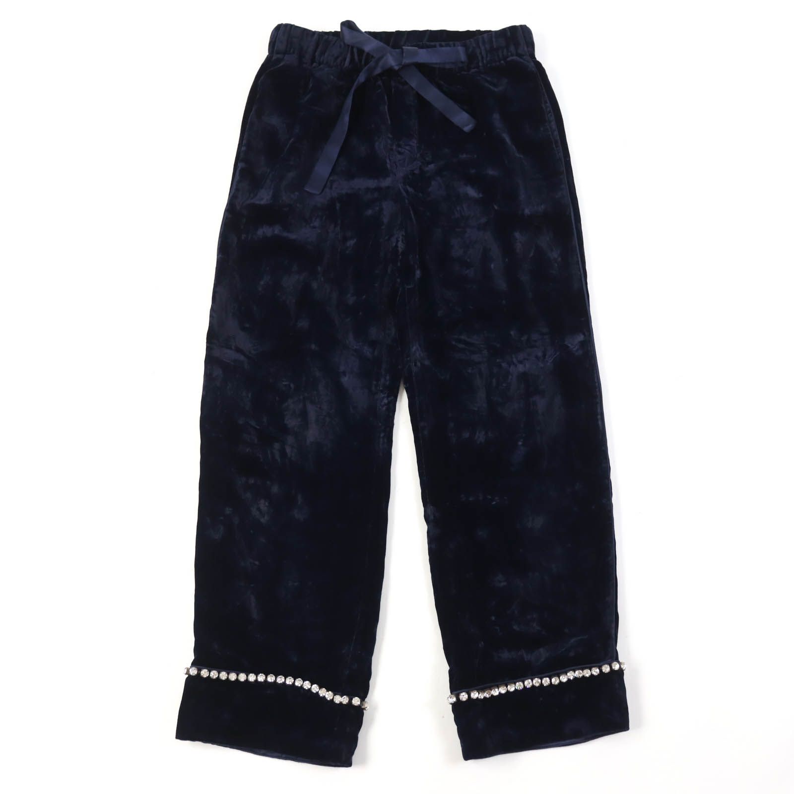 グッチ
 パンツ ネイビー レディース 36 493591