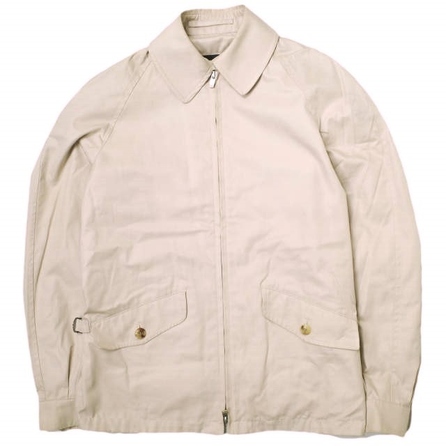 GRENFELL x BEAMS F グレンフェル ビームスエフ 別注 イギリス製 オーダーフェア限定 CLASSIC KENT グレンフェルクロス スイングトップジャケット 34 ピンクベージュ アウター g16416