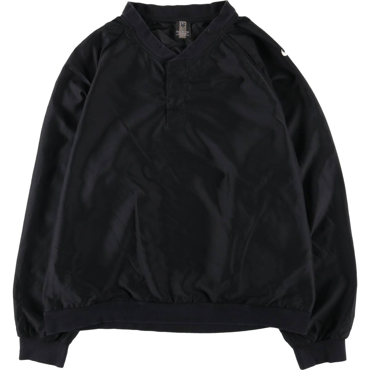 古着 ナイキ NIKE GOLF ゴルフ ハーフボタン ナイロンプルオーバー メンズXL相当/eaa609875
