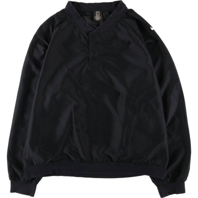 古着 ナイキ NIKE GOLF ゴルフ ハーフボタン ナイロンプルオーバー メンズXL相当/eaa609875