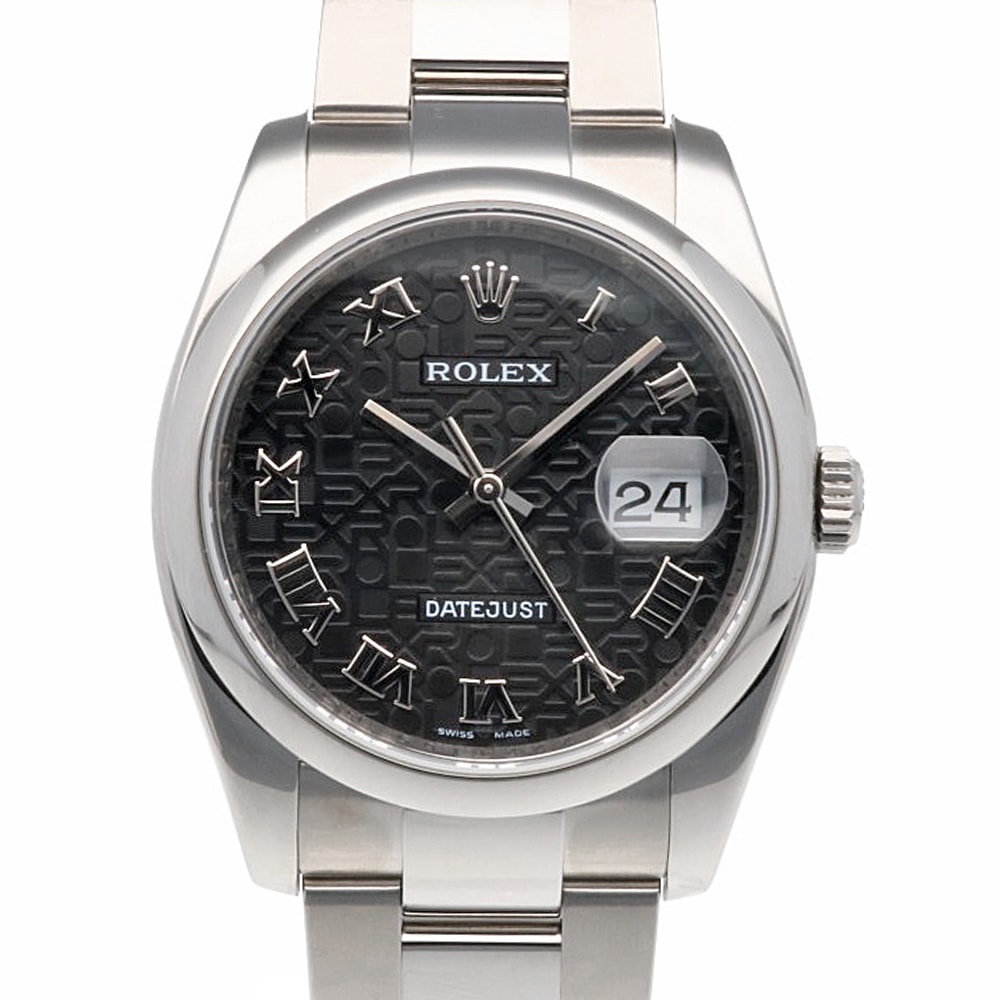 ロレックス デイトジャスト オイスターパーペチュアル 腕時計 時計 ステンレススチール 116200 オーバーホール済 磨き直し済 Z番 メンズ 1年保証 ROLEX  中古
