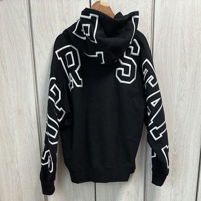 Supreme State Hooded Sweatshirt "Black"