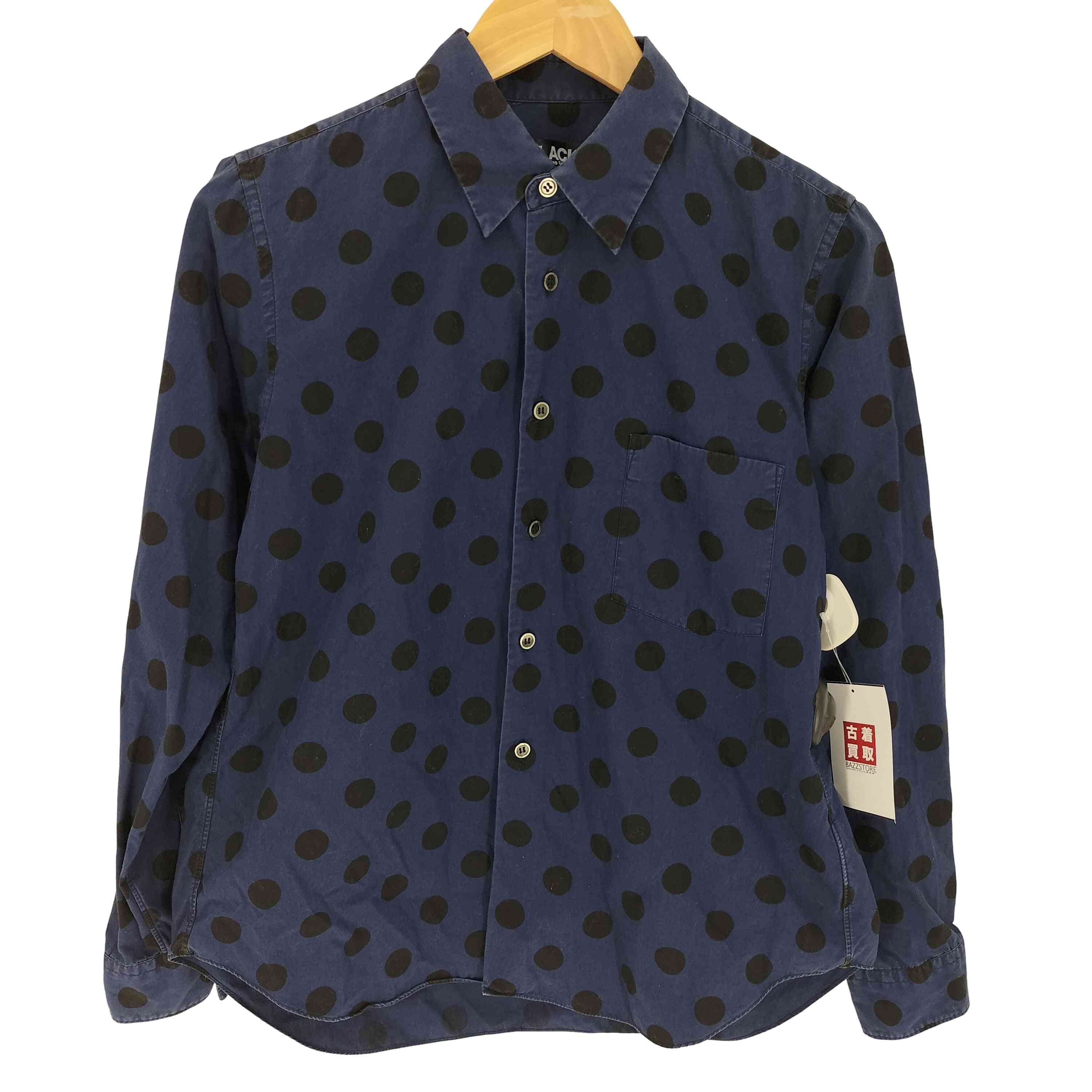 12SS 製品染め ドット レギュラーカラーシャツ【1142360119547】