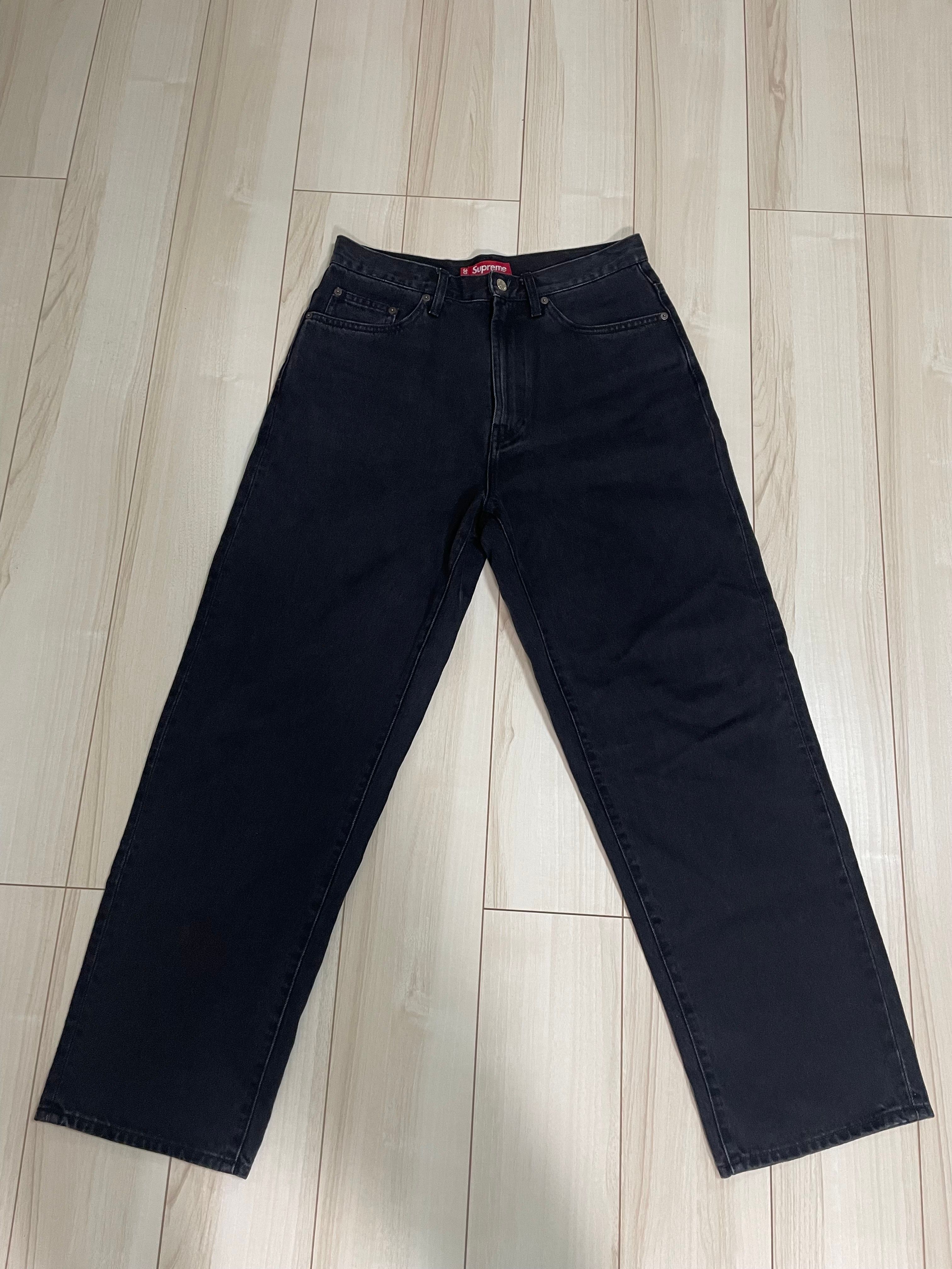 Supreme Baggy Jean "Black"(24SS)