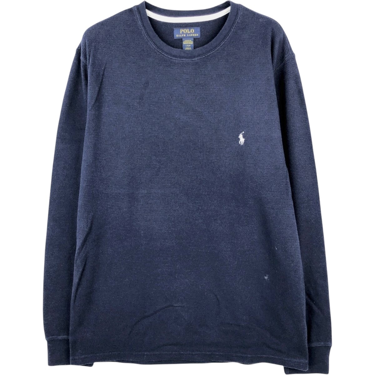 古着 ラルフローレン Ralph Lauren POLO RALPH LAUREN SLEEPWEAR サーマルロンT ハニカム メンズL相当/eaa662418