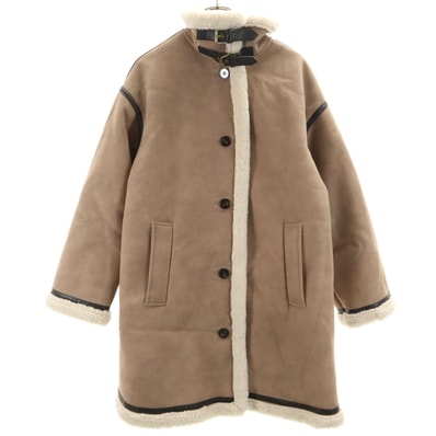 ZARA ザラ ムートンコート M ベージュ