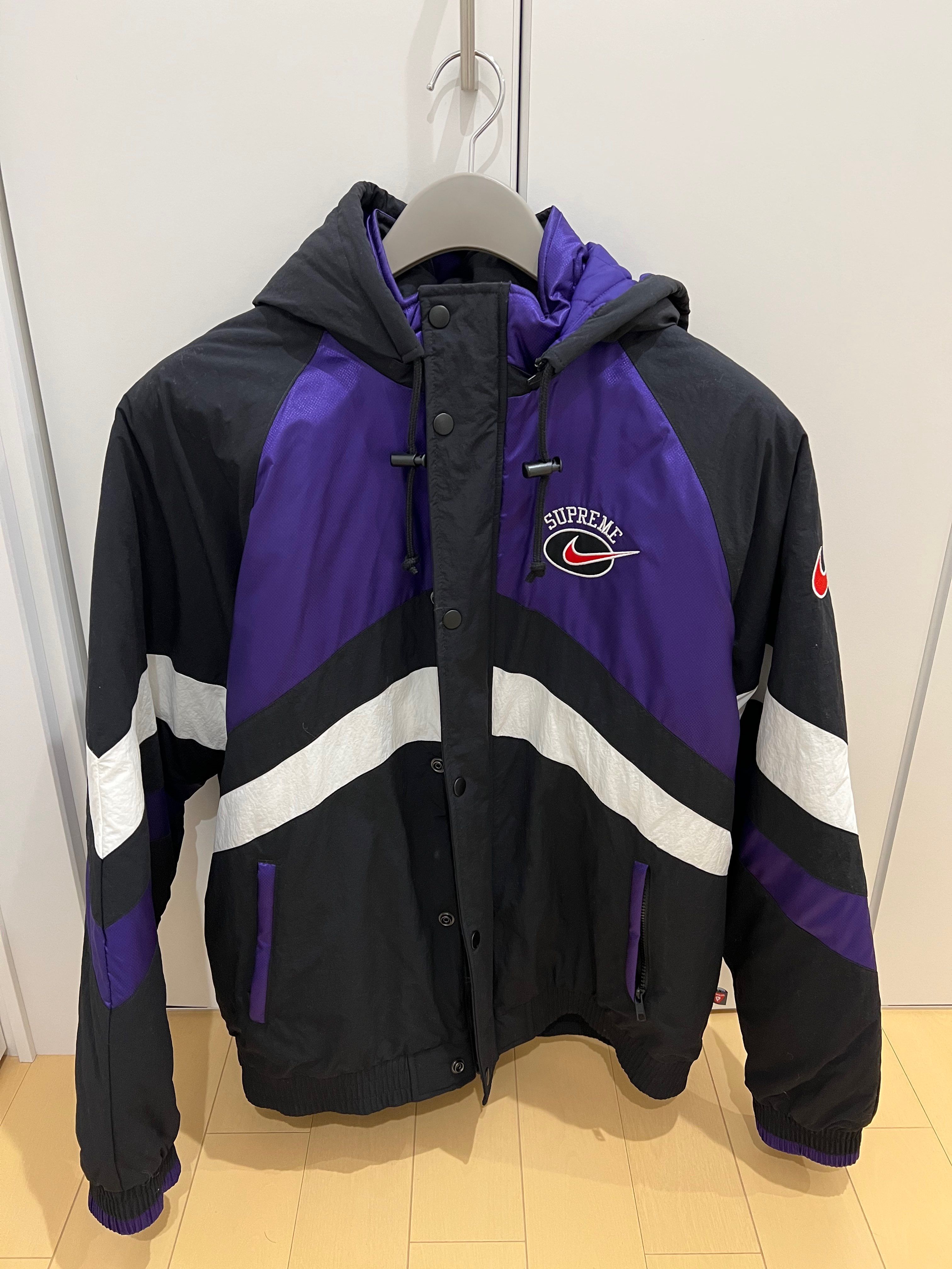 Supreme / Nike Hooded Sport Jacket "Purple"