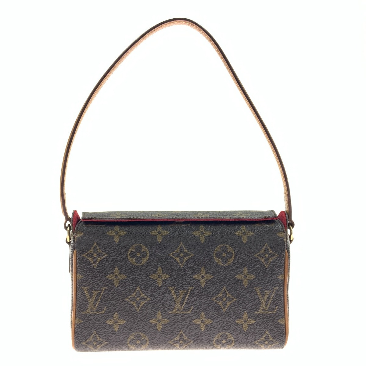 LOUIS VUITTON ルイヴィトン モノグラム レシタル ハンドバッグ M51900 ブラウン
