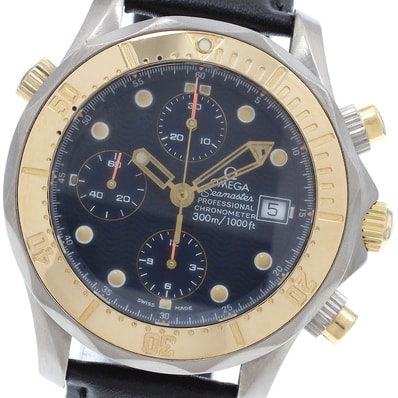 オメガ シーマスター300 クロノグラフ 2297.80 メンズ 【中古】