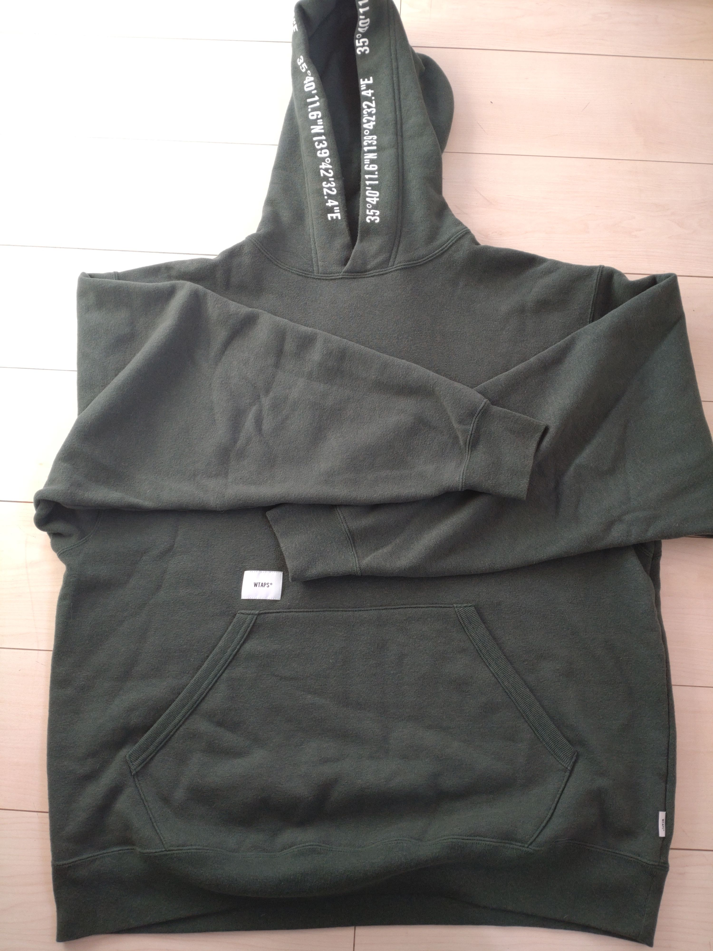 Wtaps X3.0 / Hoody / Ctpl "Green"