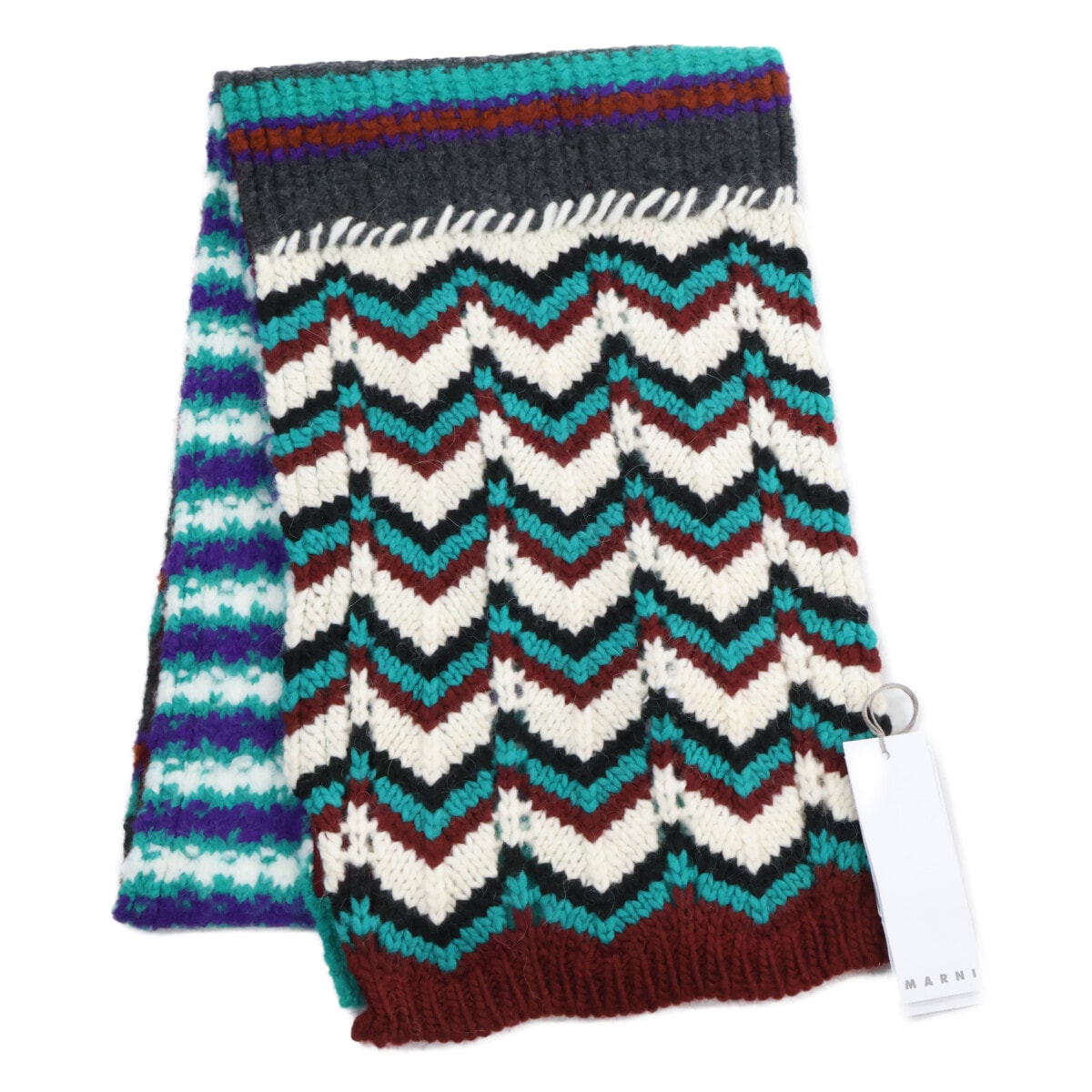 マルニ 【新品同様/国内正規】SCZC0027Q0 UFW031 KNIT PATCHWORK ニット