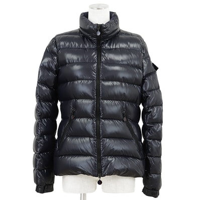 【SALE】MONCLER モンクレール BADY ダウンジャケット サイズ 3 レディース ジップアップ アウター ネイビー 紺 モルドバ製