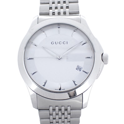 GUCCI グッチ Gタイムレス デイト 126.4 クォーツ メンズ 腕時計