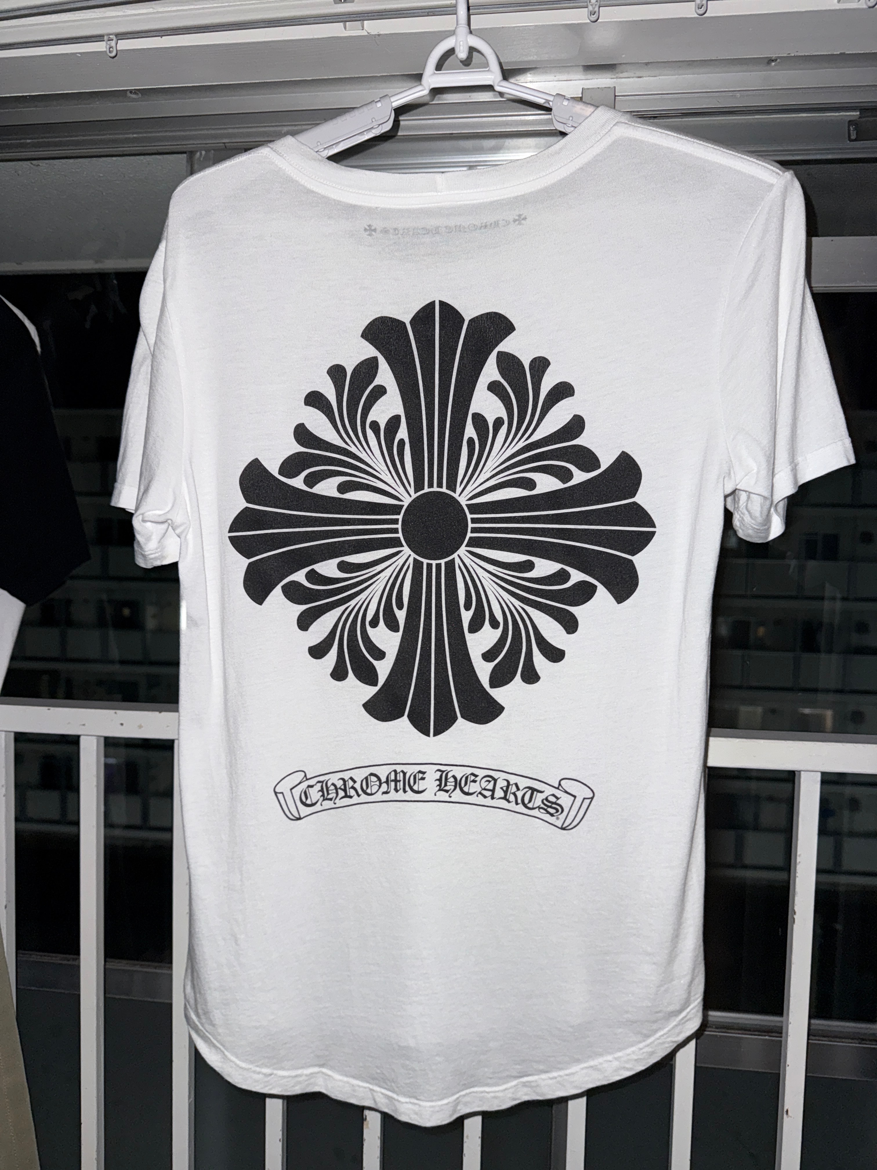 クロムハーツ ヴァインダガー バックプリント サーマル ロングスリーブ