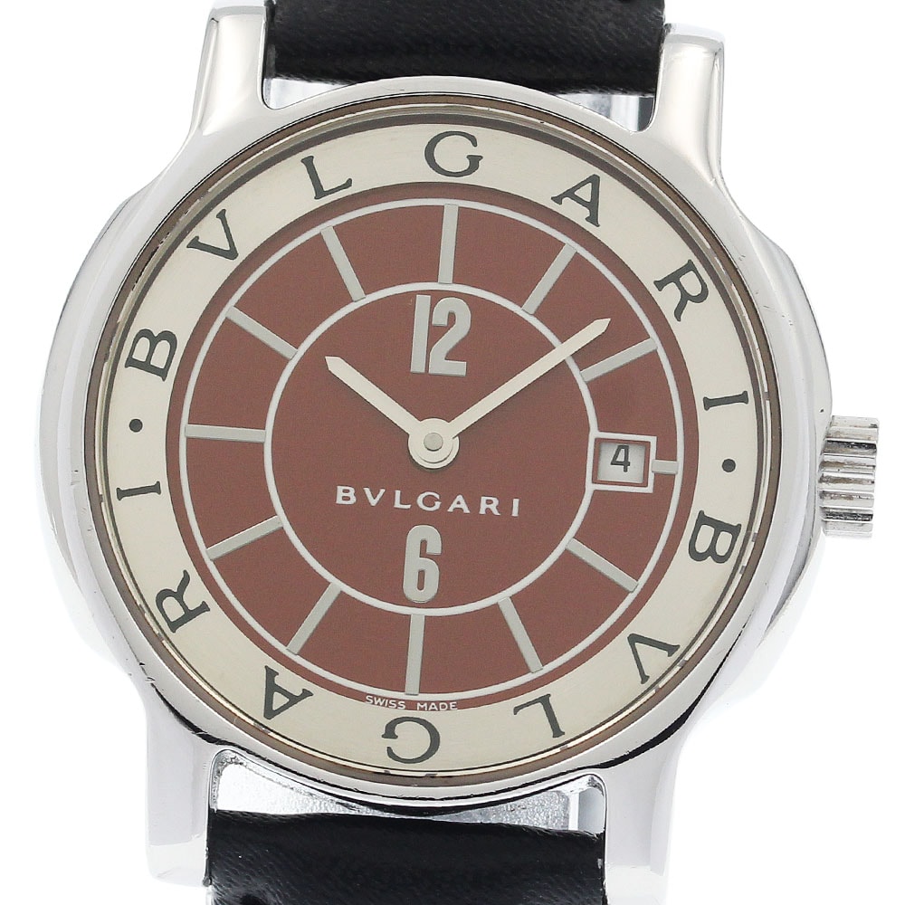 ブルガリ ソロテンポ デイト ST29S クォーツ レディース 【中古】