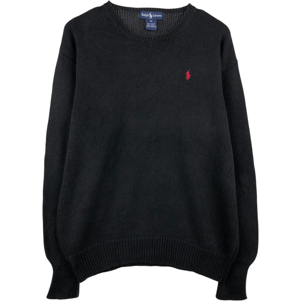 古着 ラルフローレン Ralph Lauren コットンニットセーター メンズM相当/eaa645914