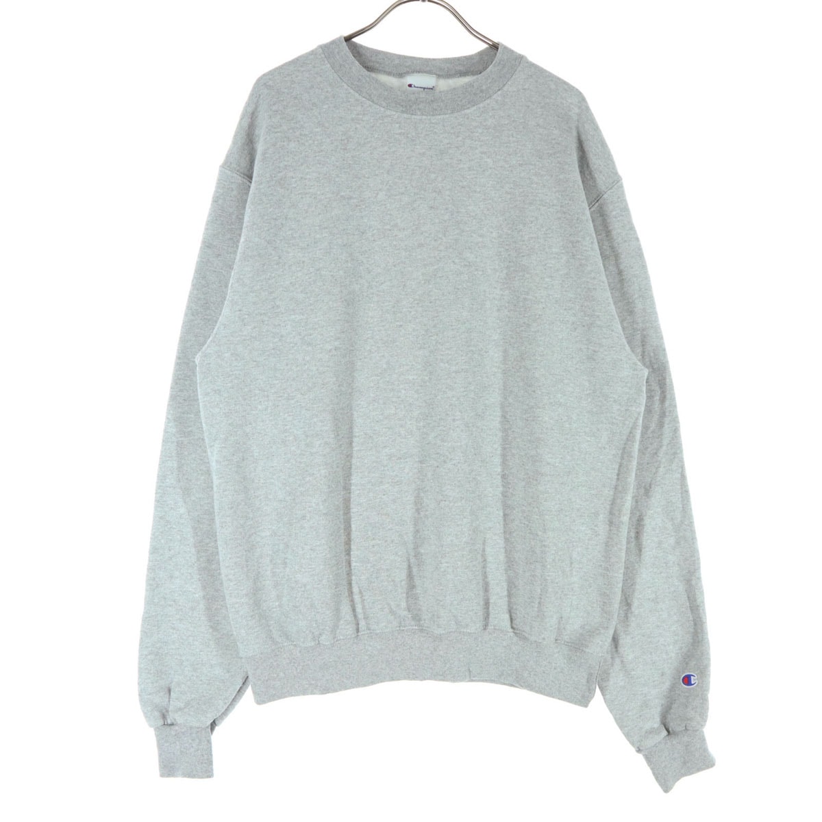 美品 Champion チャンピオン 裏起毛 長袖 スウェット M グレー トレーナー