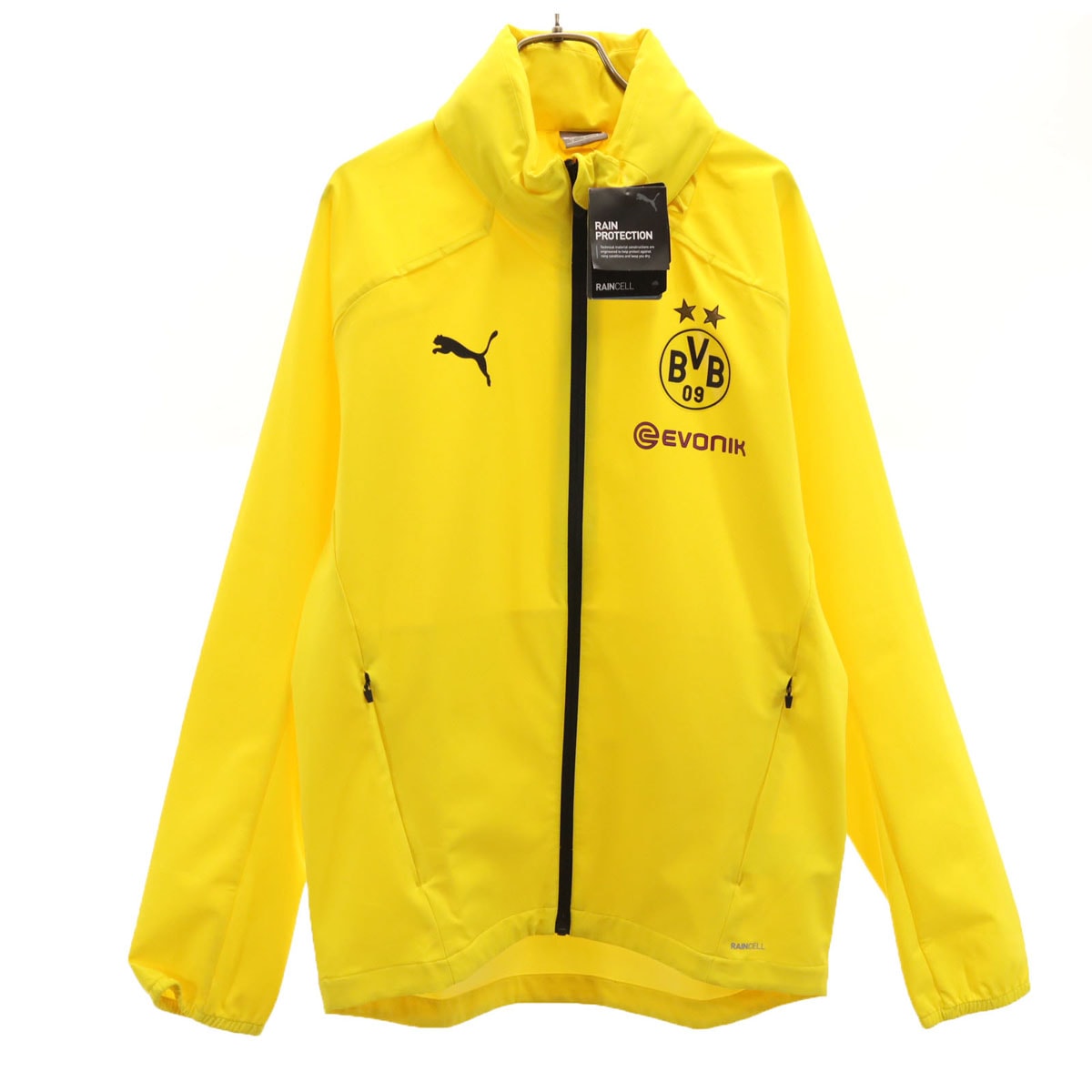 PUMA プーマ 未使用 BVB レインジャケット S イエロー