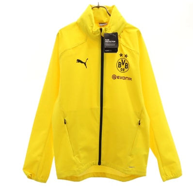 PUMA プーマ 未使用 BVB レインジャケット S イエロー