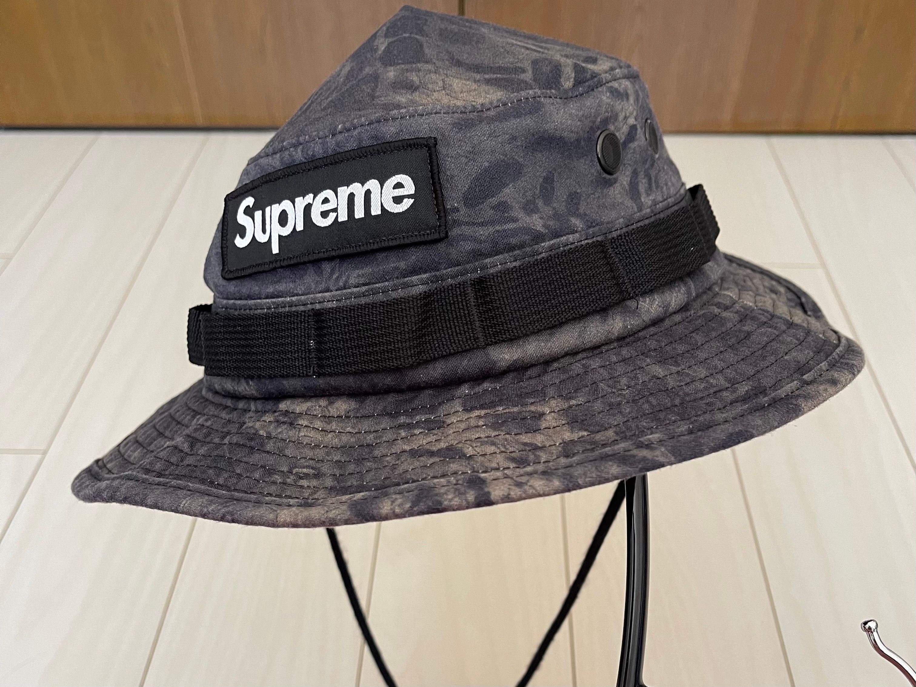 Supreme Military Boonie "Black Prym1 Camo" (22SS)