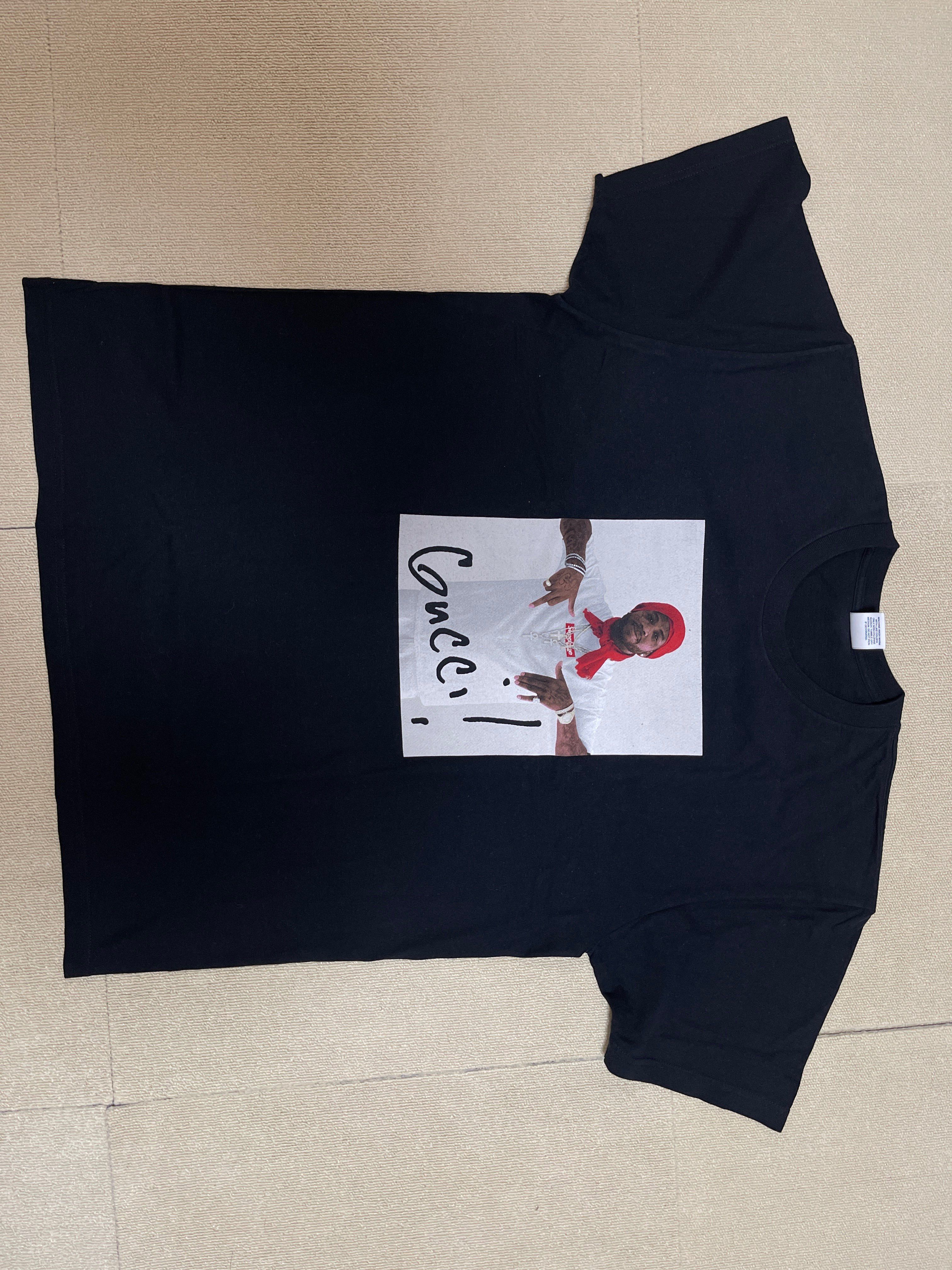 Supreme Gucci Mane Tee "Black"