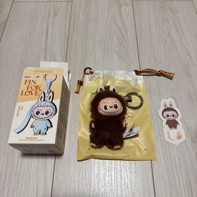 POP MART THE MONSTERS (LABUBU) Pin for Love Series-Vinyl Plush Pendant (A-M) L