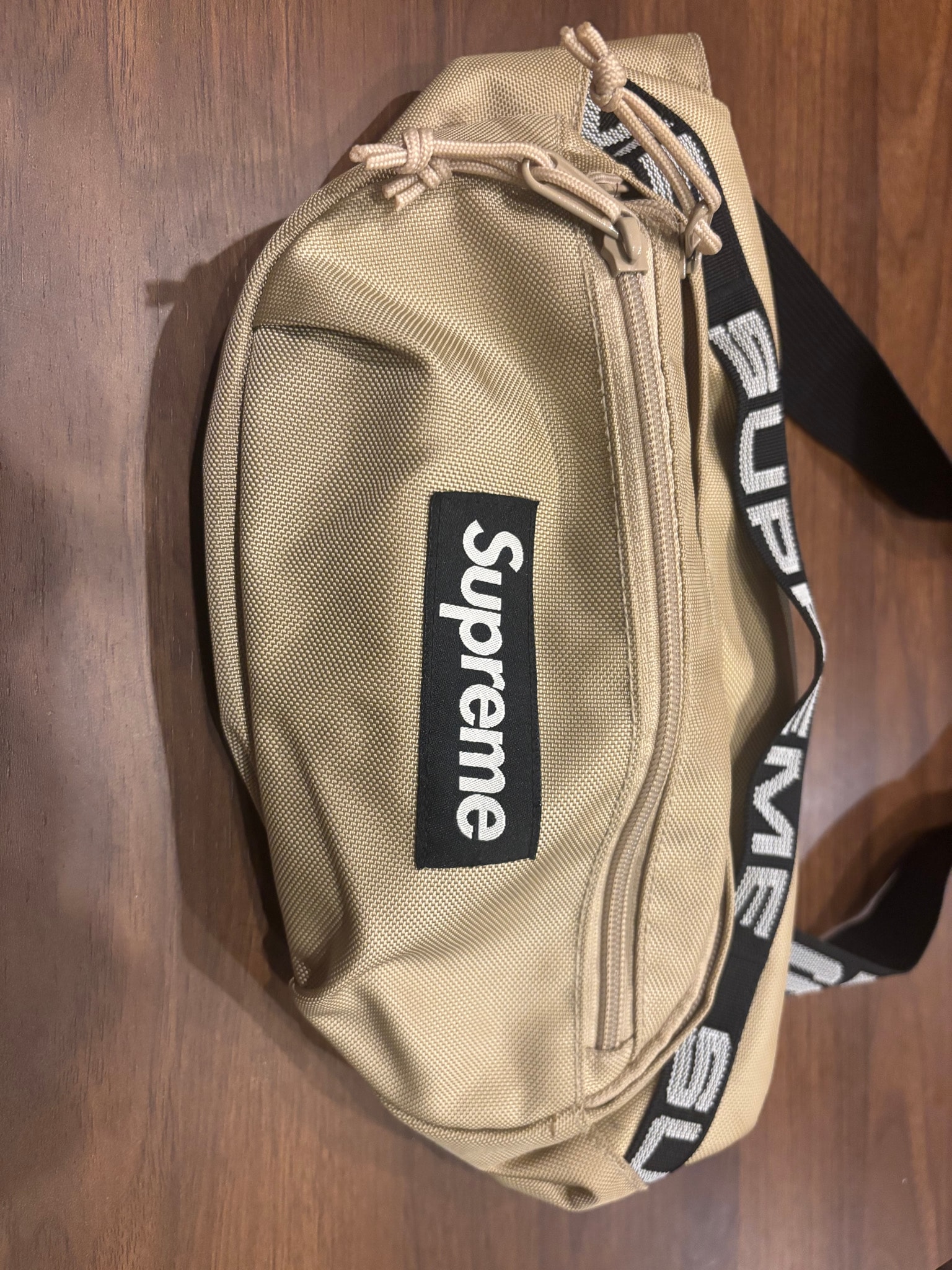 Supreme 18SS Waist Bag "Tan"