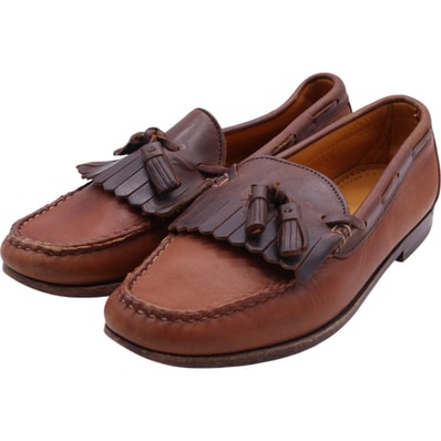 古着 アレンエドモンズ ALLEN EDMONDS Orland キルト タッセルローファー 8 1/2 D メンズ26.5cm相当/saa011960