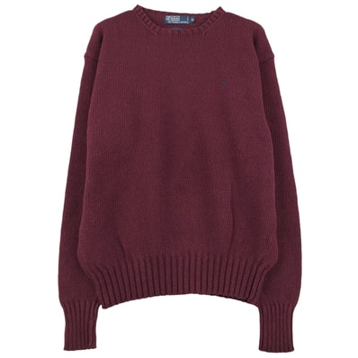 古着 ラルフローレン Ralph Lauren POLO by Ralph Lauren コットンニットセーター メンズXL相当/eaa608100
