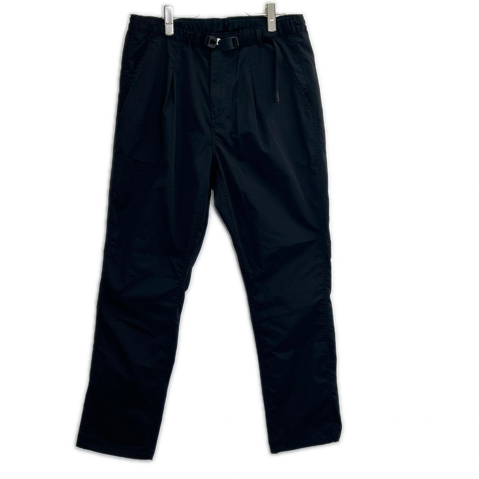 ノンネイティブ 【×GRAMICCI】NN-P4352 23AW ブラック WALKER EASY PANTS POLY TWILL STRETCH SOLOTEX イージーパンツ 2