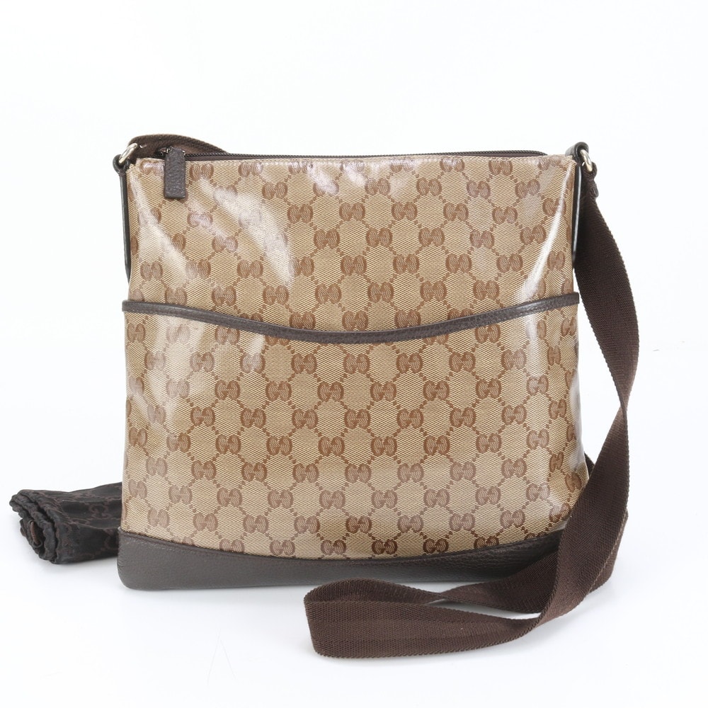 ■新品同様 グッチ GGクリスタル 374414 ショルダーバッグ